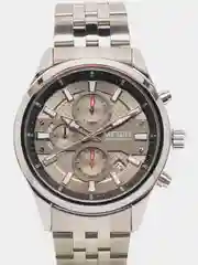 Серый мужские наручные часы Megir MS2154G, с хронографом, в подарочной упаковке
