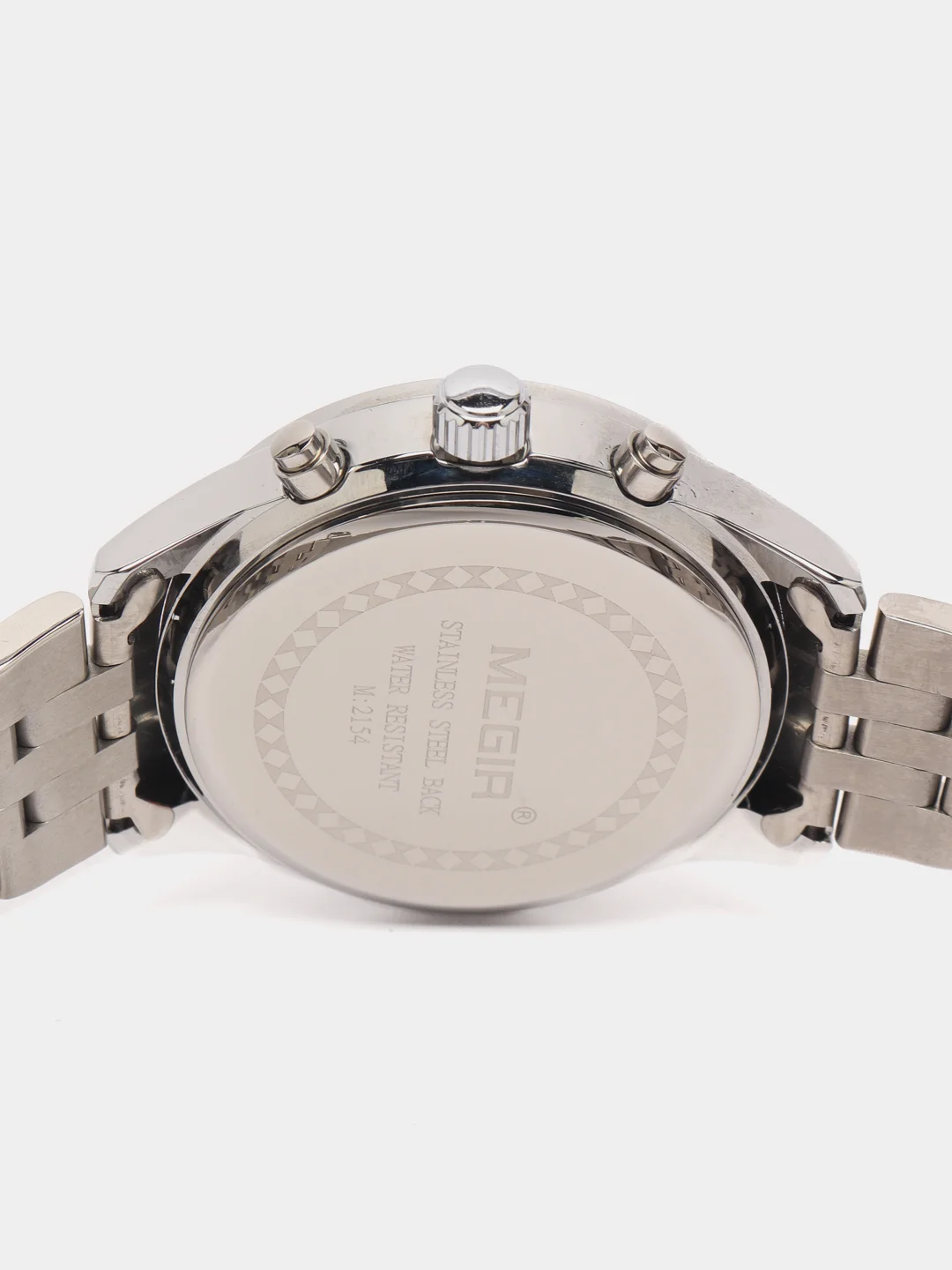 Серый мужские наручные часы Megir MS2154G, с хронографом, в подарочной упаковке