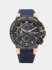 Синий мужские наручные часы Megir MN2095G, с хронографом, в подарочной упаковке