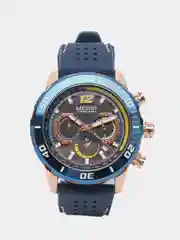 Синий мужские наручные часы Megir MN2109G, с хронографом, в подарочной упаковке
