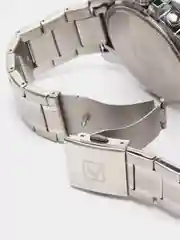 Серебряный мужские наручные часы Curren 8334 с хронографом в подарочной упаковке