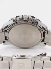Серебряный мужские наручные часы Curren 8334 с хронографом в подарочной упаковке