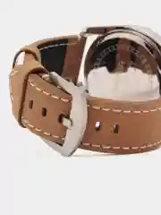 Серебряный мужские наручные часы Megir ML2120G с хронографом, в подарочной упаковке