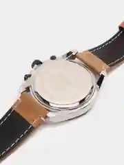 Серебряный мужские наручные часы Megir ML2120G с хронографом, в подарочной упаковке
