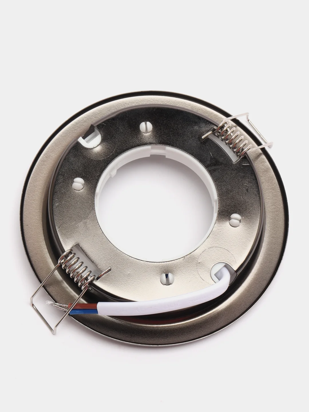 Светильник потолочный встраиваемый, 15W 230V GX53, черный хром, без лампы, DL53