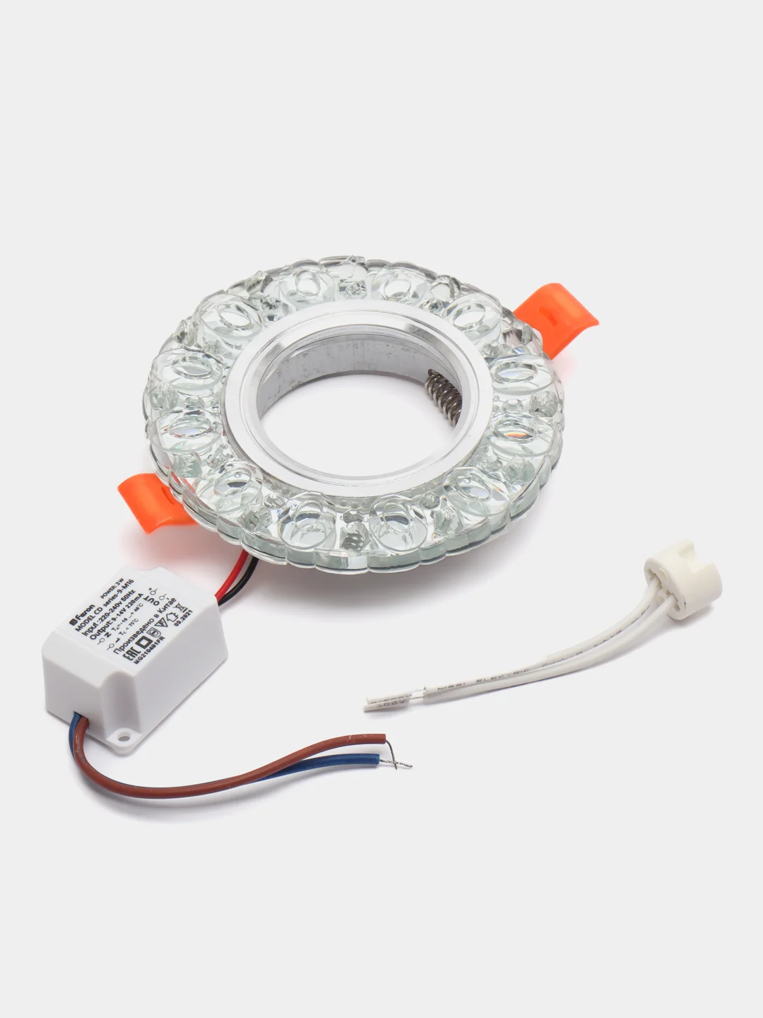 Светильник потолочный встраиваемый со свет.подсветкой 15LED*2835 SMD 4000K, 28901
