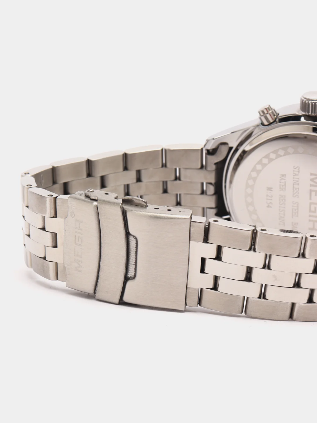 Серебряный мужские наручные часы Megir MS2154G, с хронографом, в подарочной упаковке