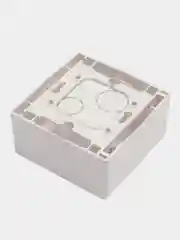 Коробка монтажная для открытой установки 88*88*42,5мм, белый (К-440),EBX20-04-1