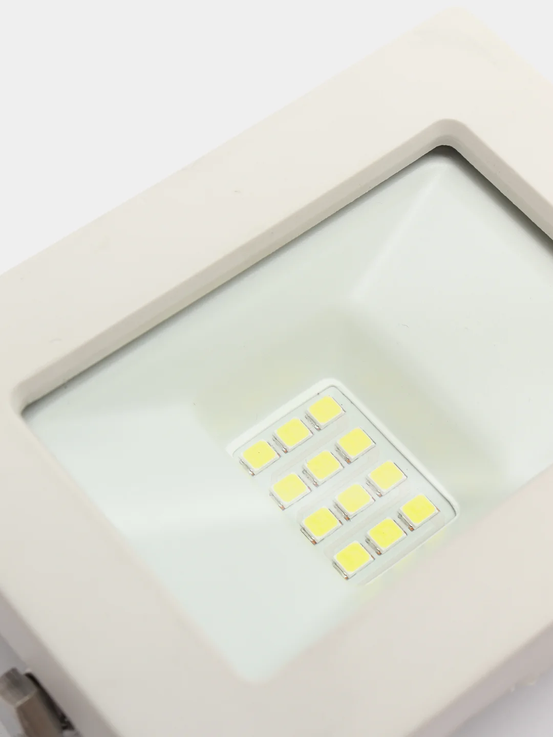 Прожектор светодиодный 2835SMD, 10W 6400K AC220V/50Hz IP65, белый, 55070