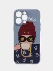 Небесно-голубой чехол для iPhone 11, 12, 13, 14, Pro, Pro Max, Plus, силиконовый, айфон
