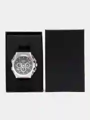 Серебряный мужские наручные часы  Megir ML4220GB c хронографом, в подарочной упаковке