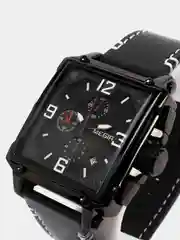Черный мужские наручные часы Megir ML2061G с хронографом, в подарочной упаковке
