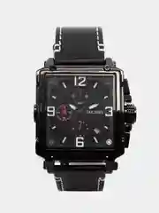 Черный мужские наручные часы Megir ML2061G с хронографом, в подарочной упаковке