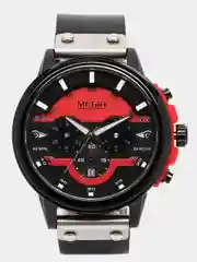Красный мужские наручные часы Megir ML2080G, с хронографом, в подарочной упаковке