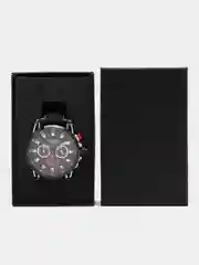 Черный мужские наручные часы Megir ML2085G, с хронографом, в подарочной упаковке
