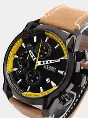 Хаки мужские наручные часы Megir ML2104G с хронографом, в подарочной упаковке