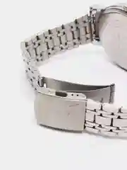 Серебряный мужские наручные часы