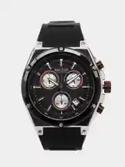 Серебряный мужские наручные часы Megir MN2073G, c хронографом, в подарочной упаковке