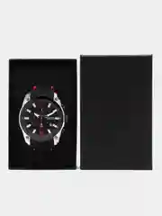 Серебряный мужские наручные часы Megir MN2063G с хронографом, в подарочной упаковке