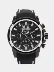 Серебряный мужские наручные часы Megir MN2133G с хронографом, в подарочной упаковке