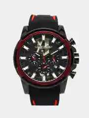 Красный мужские наручные часы Megir MN2133G с хронографом, в подарочной упаковке