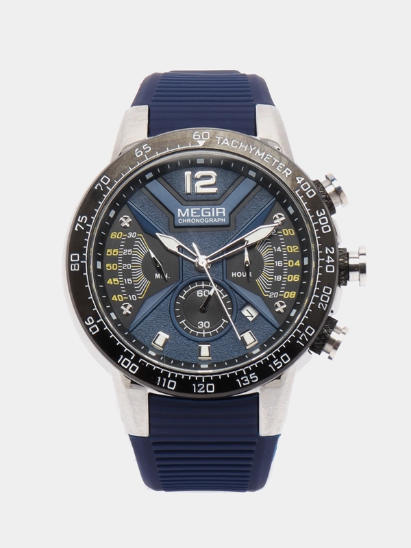 Мужские наручные часы Megir MN2106G, с хронографом, в подарочной упаковке