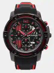 Красный мужские наручные часы Megir MN2097G, с хронографом, в подарочной упаковке