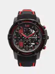 Красный мужские наручные часы Megir MN2097G, с хронографом, в подарочной упаковке
