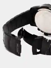 Черный мужские наручные часы Megir MS2087G, с хронографом, в подарочной упаковке