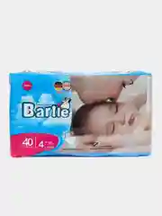 Подгузники детские Barlie №4 размер L / Large для малышей 7-18кг, 40шт. в упаковке