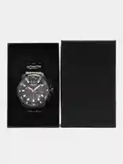 Черный мужские наручные часы Megir MS2068G, с хронографом, в подарочной упаковке