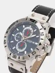 Синий мужские наручные часы Megir ML2081G, с хронографом, в подарочной упаковке