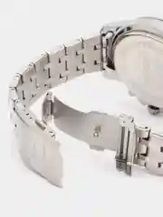 Серебряный мужские наручные часы Megir MS2068G, с хронографом, в подарочной упаковке