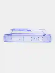 Лавандовый чехол Honor X6, Honor X8 5G VNE-N41 (Хонор Х6, Х8), с карманом для карт, прозрачный
