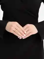 Золотой кольцо "лапка"