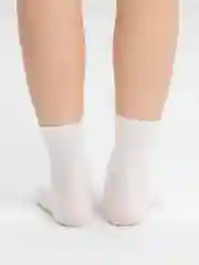 Белый носки женские, однотонные