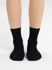 Черный носки женские, однотонные