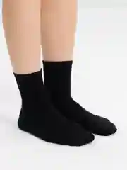 Черный носки женские, однотонные