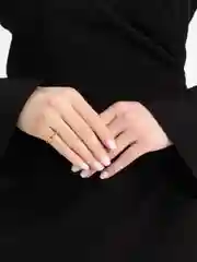 Фиолетовый кольцо женское  с камнем, бижутерия