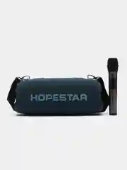 Синий меланж портативная акустика Hopestar A6Max 80W с микрофоном