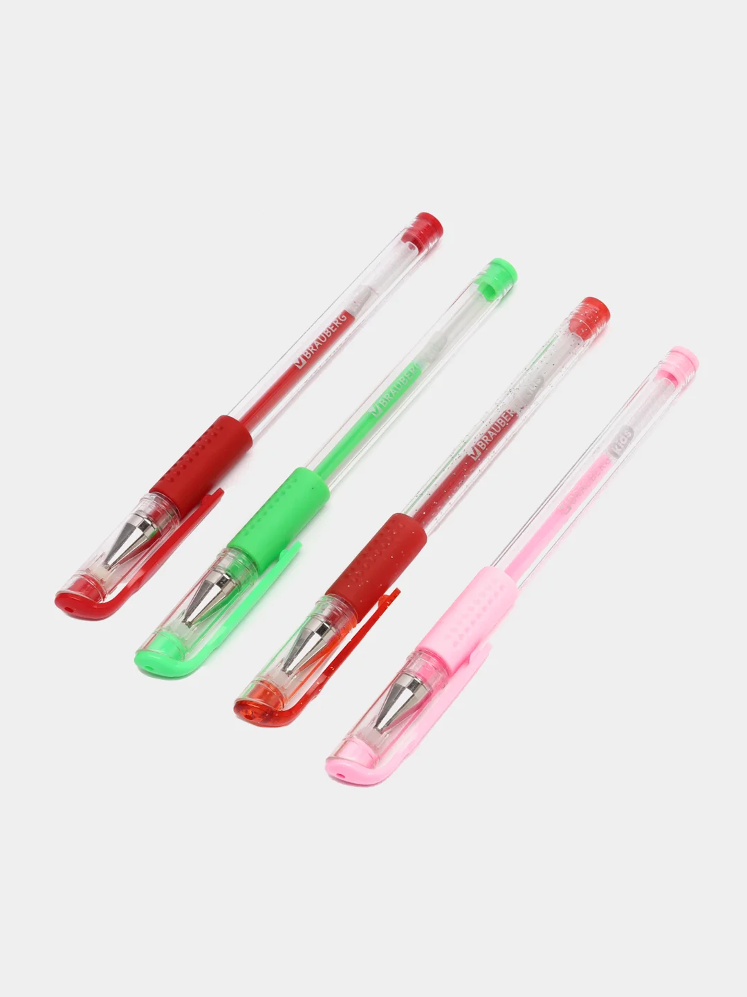Ручки гелевые BRAUBERG KIDS, с грипом, набор 50 цветов, 0,5 мм
