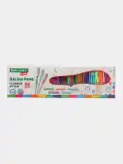 Ручки гелевые BRAUBERG KIDS, с грипом, набор 50 цветов, 0,5 мм