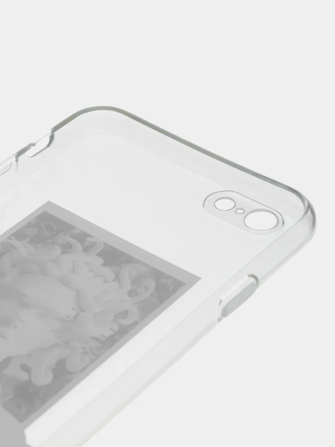 Серебряный чехол для iPhone "Арт", на айфон 6s 7/8 Plus/Xs/XR/SE2/11/12/12 pro презент