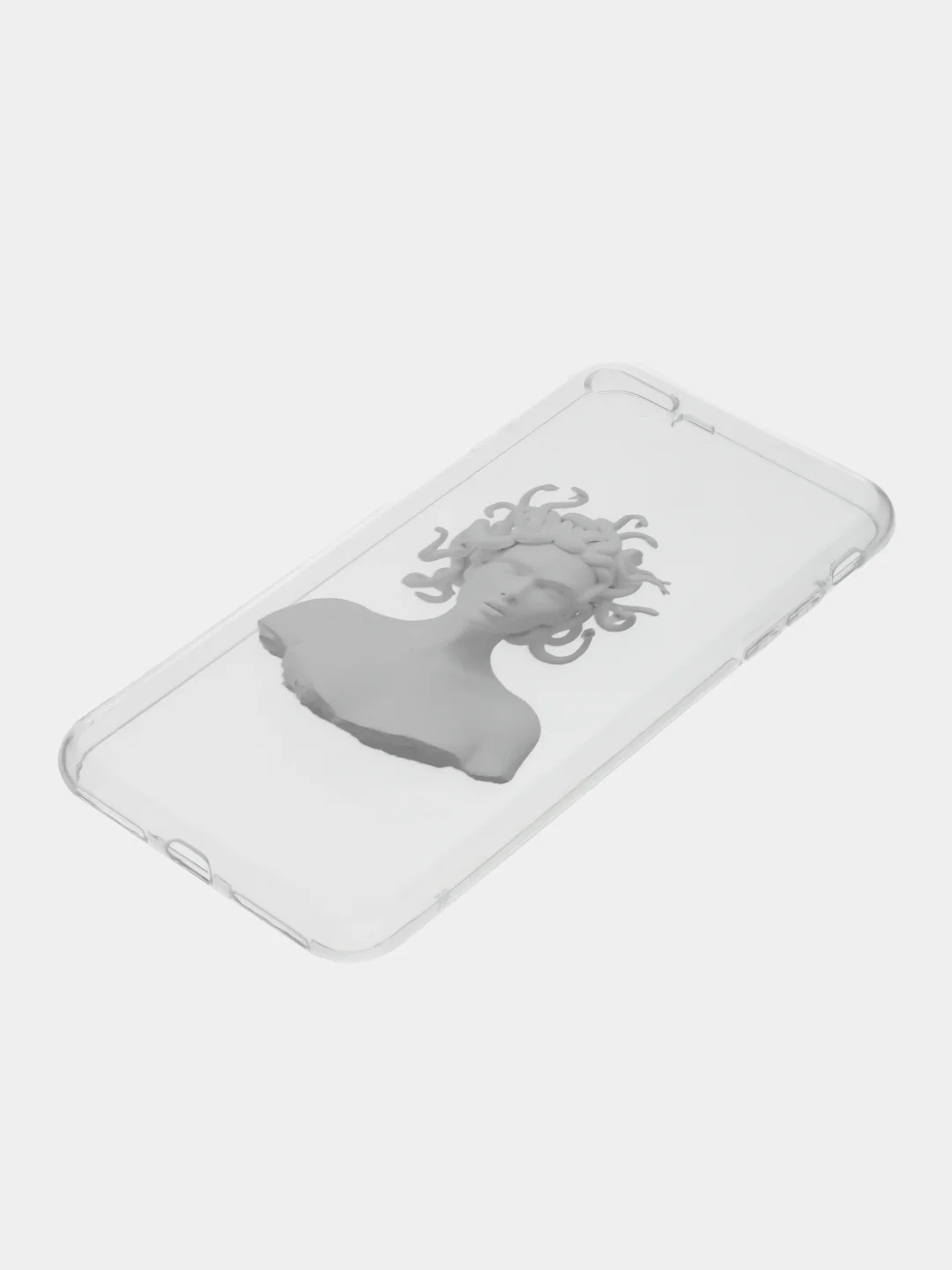 Белый чехол для iPhone "Арт", на айфон 6s 7/8 Plus/Xs/XR/SE2/11/12/12 pro презент