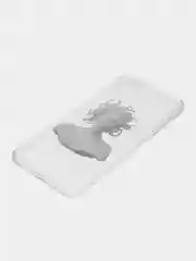 Белый чехол для iPhone "Арт", на айфон 6s 7/8 Plus/Xs/XR/SE2/11/12/12 pro презент