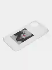 Угольный чехол для iPhone "Арт", на айфон 6s 7/8 Plus/Xs/XR/SE2/11/12/12 pro презент