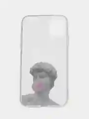 Конфетный чехол для iPhone "Арт", на айфон 6s 7/8 Plus/Xs/XR/SE2/11/12/12 pro презент