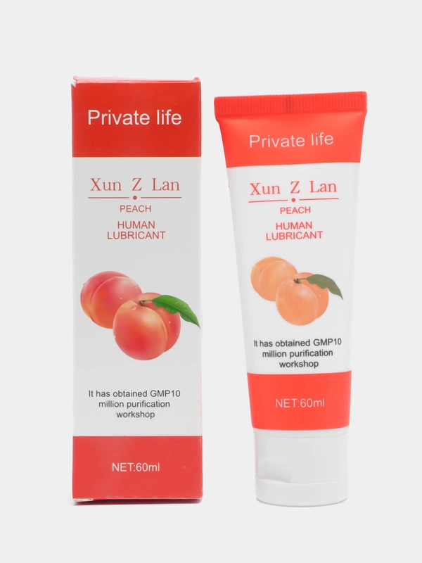 Смазка-лубрикант интимная, съедобная "Private Life", 60 мл