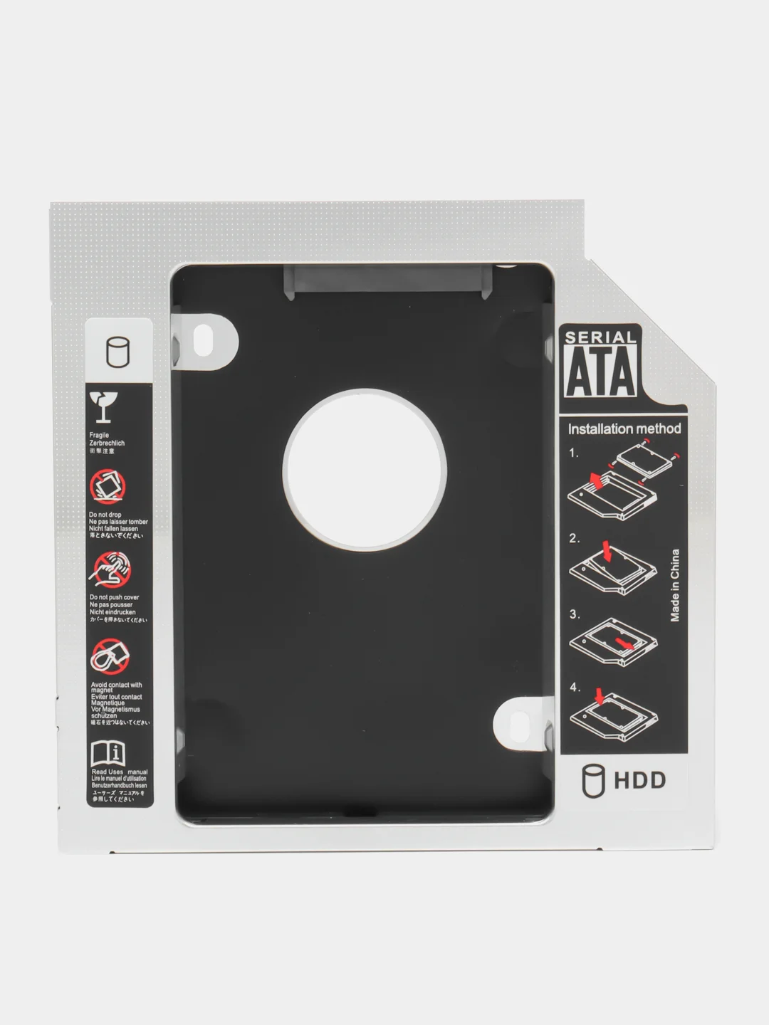 Салазки металлические optibay переходник dvd адаптер HDD SSD вместо дисковода