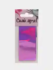 Переводная фольга для дизайна ногтей "Сияй ярче!", 4 х 100 см